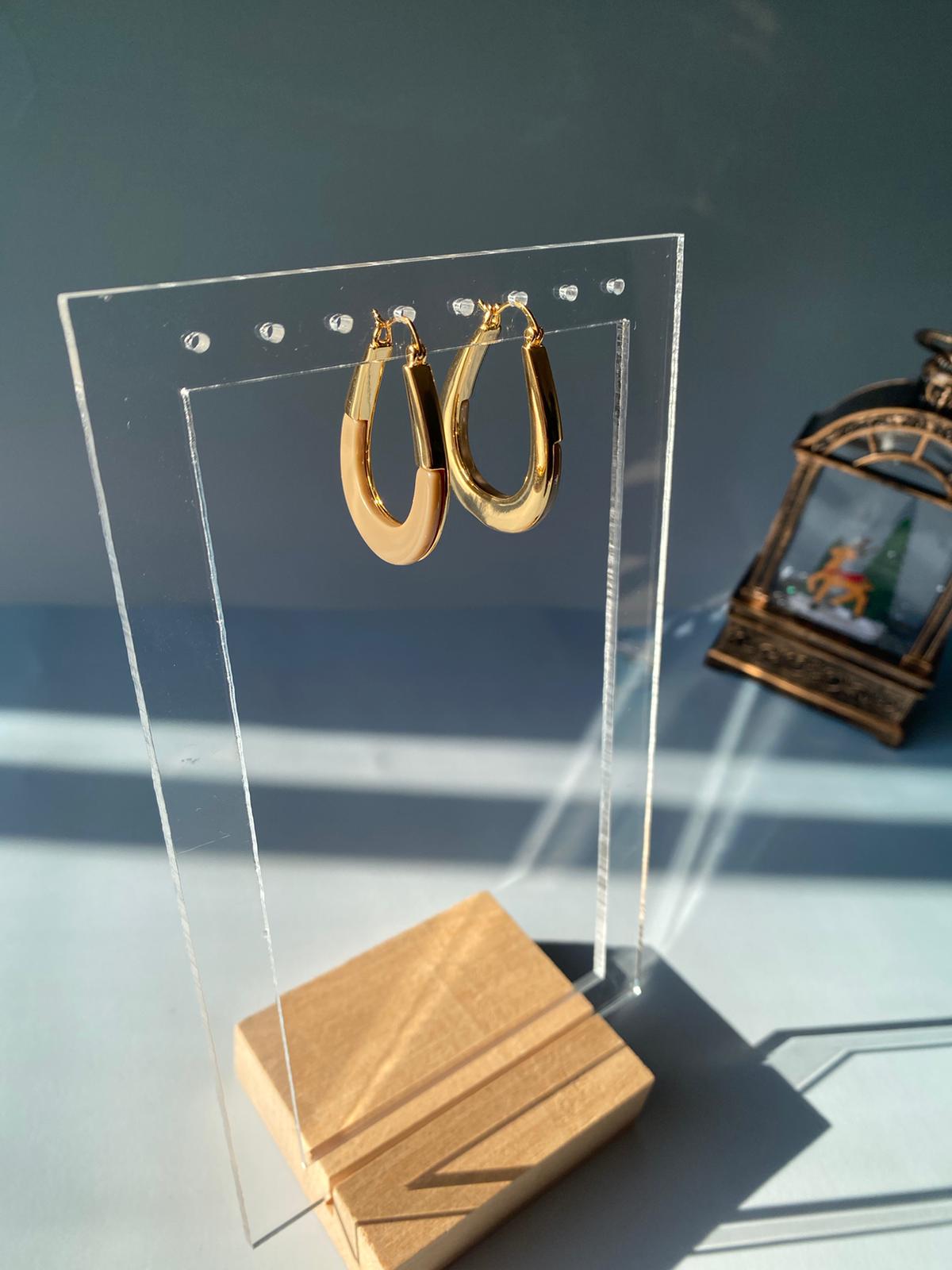 Renkli Büyük Küpe - Görsel 5