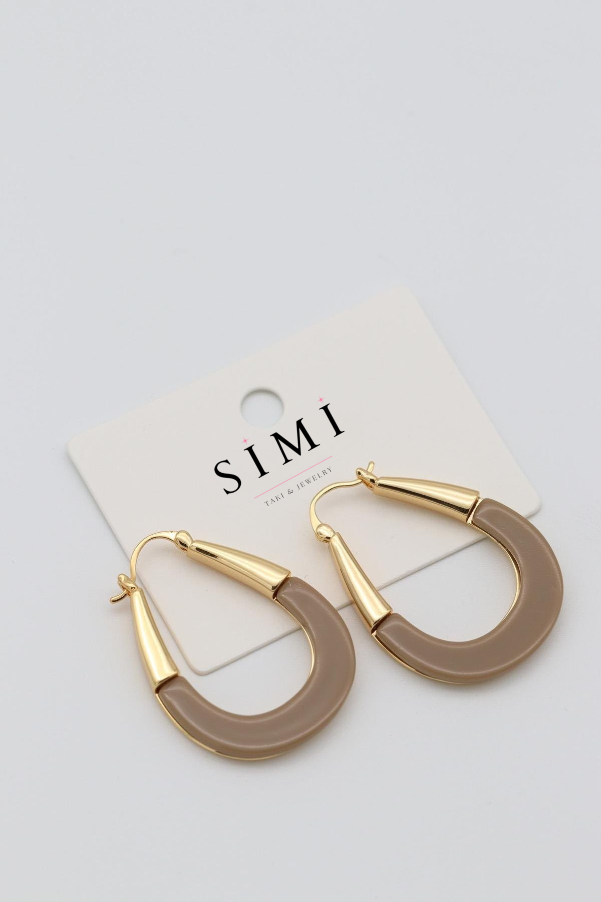 Renkli Büyük Küpe