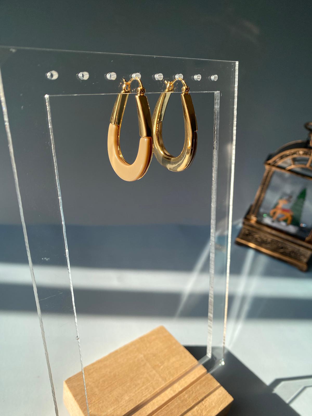 Renkli Büyük Küpe - Görsel 4