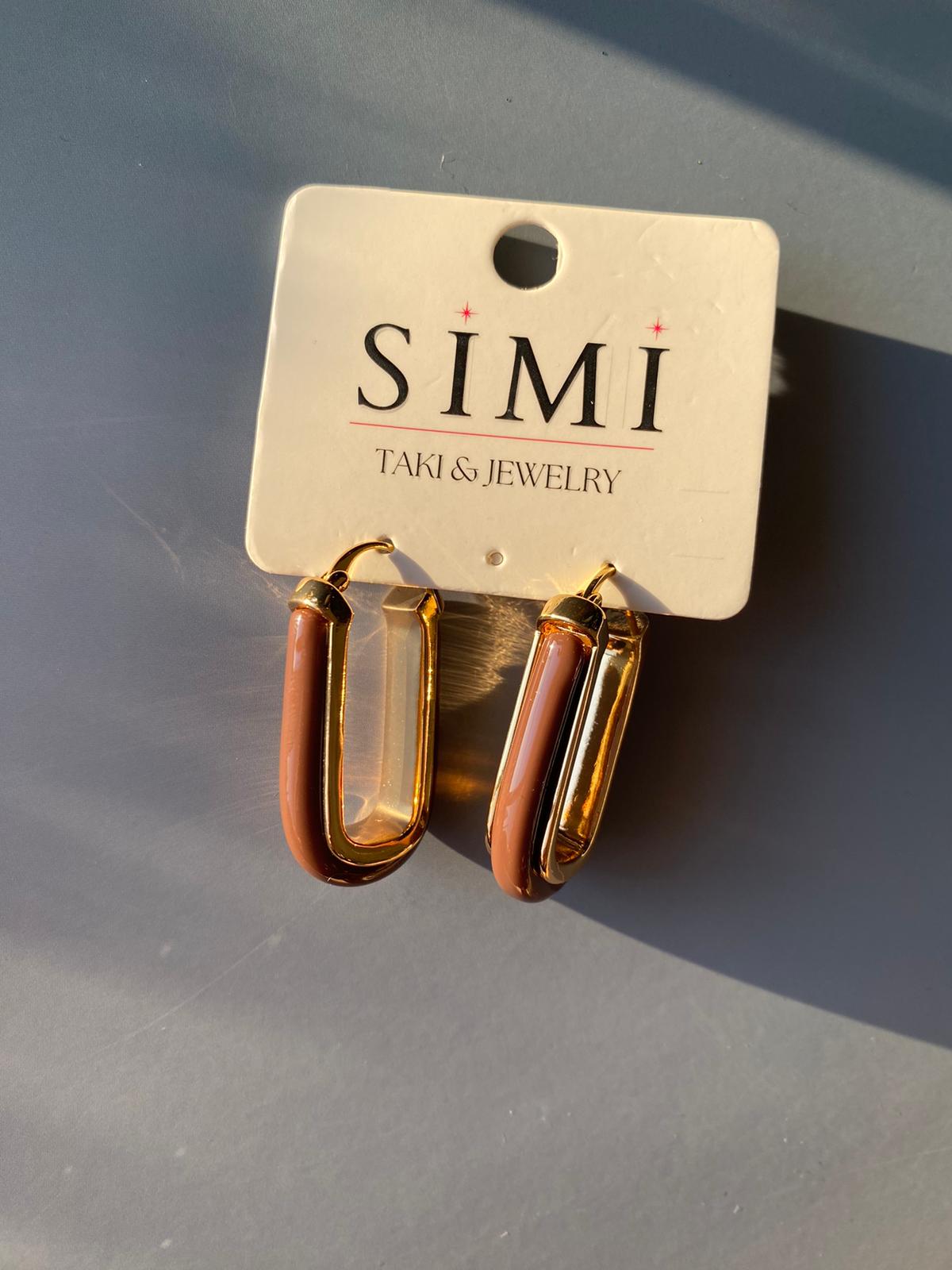 Kahverengi Küpe - Görsel 2