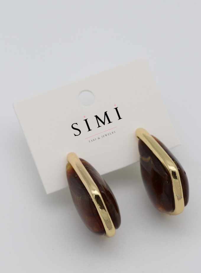 Renk Yansımalı Büyük Boy Küpe 35mm