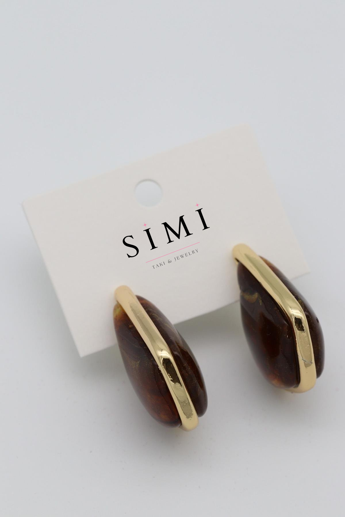 Renk Yansımalı Büyük Boy Küpe 35mm