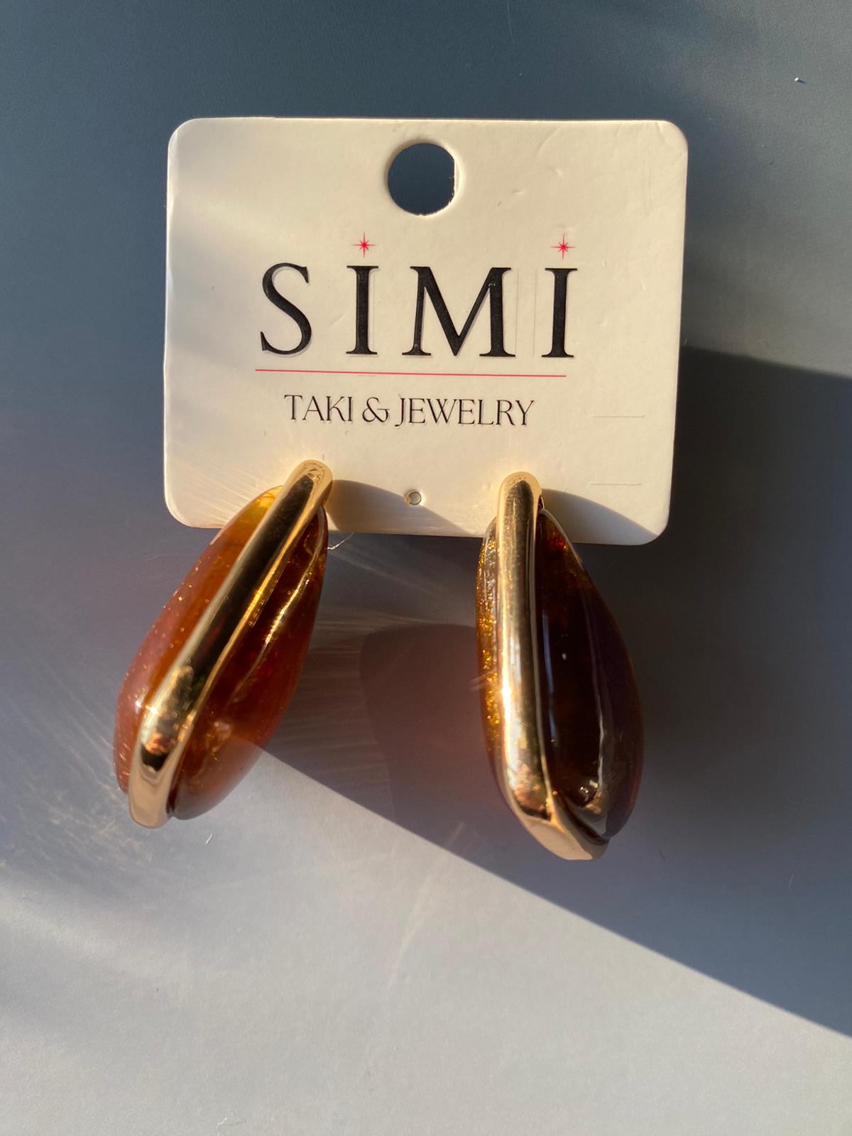 Renk Yansımalı Büyük Boy Küpe 35mm - Görsel 2