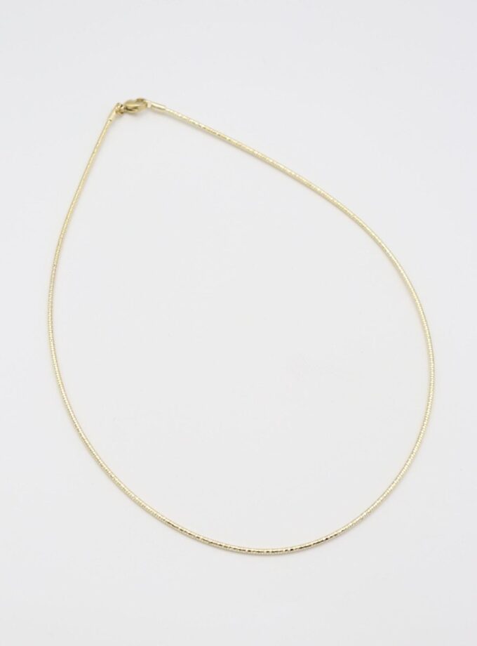 Gold Choker Kolye 40cm