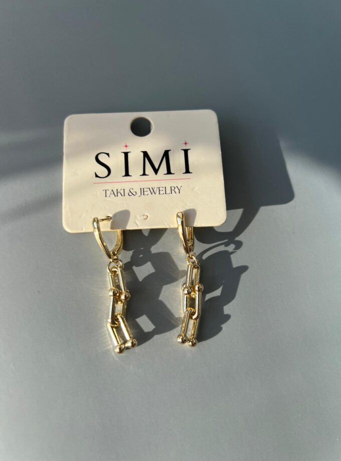 Sallantılı Zincir Model Küpe