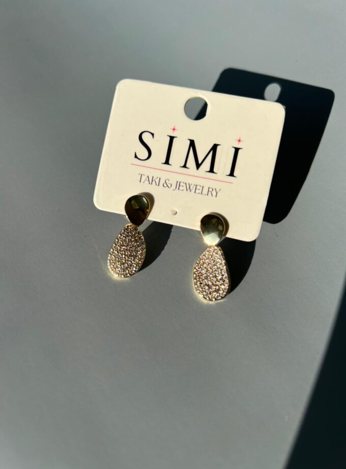 Damla Taşlı Model Küpe