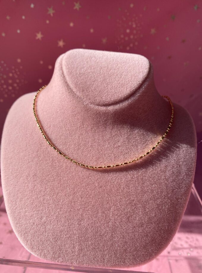 İnce Boncuk Model Kısa Zincir