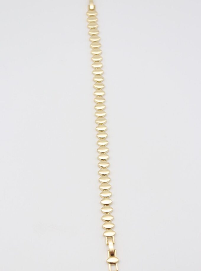 Gold Elips Model Bileklik