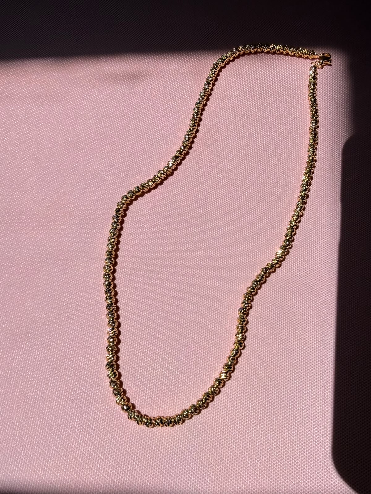 Gold Dorika Kolye - Görsel 4