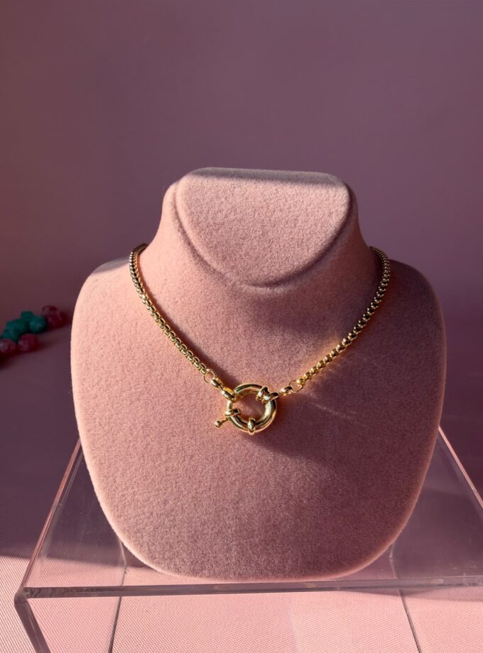 Gold Zincir Kolye 45cm