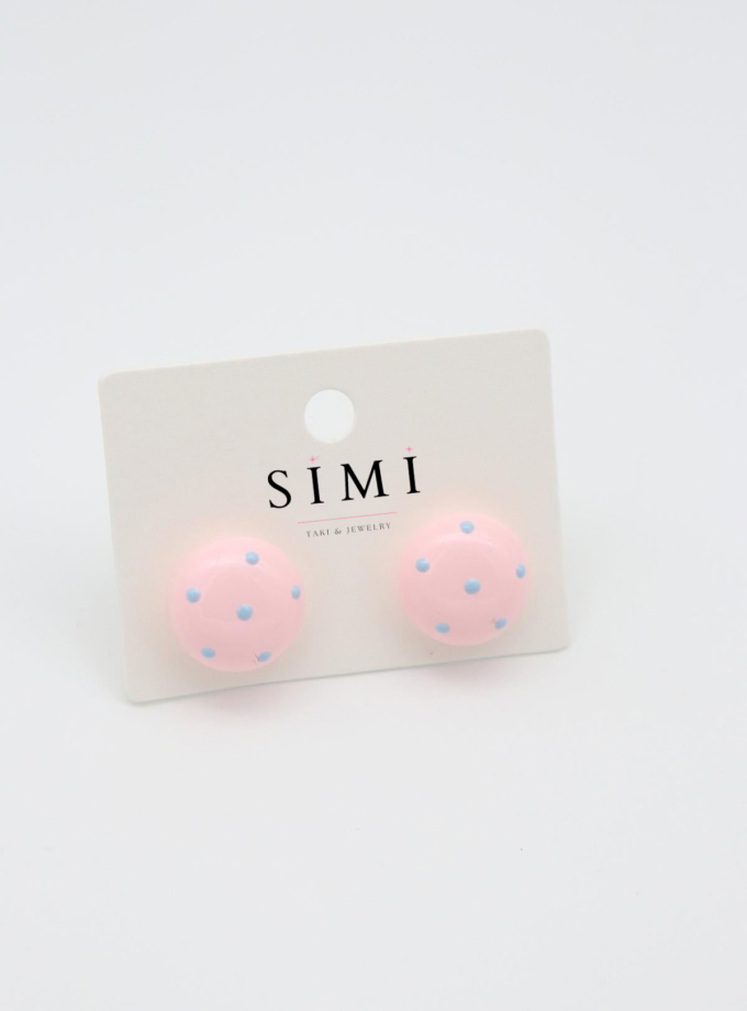 Mochi Pink Küpe